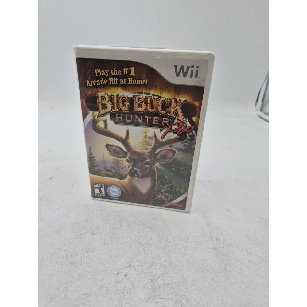 Big Buck Hunter Pro (Nintendo Wii, 2010) Complete | CIB | Tested